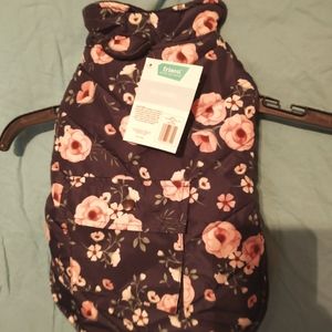 Rose and Navy Dog Jacket